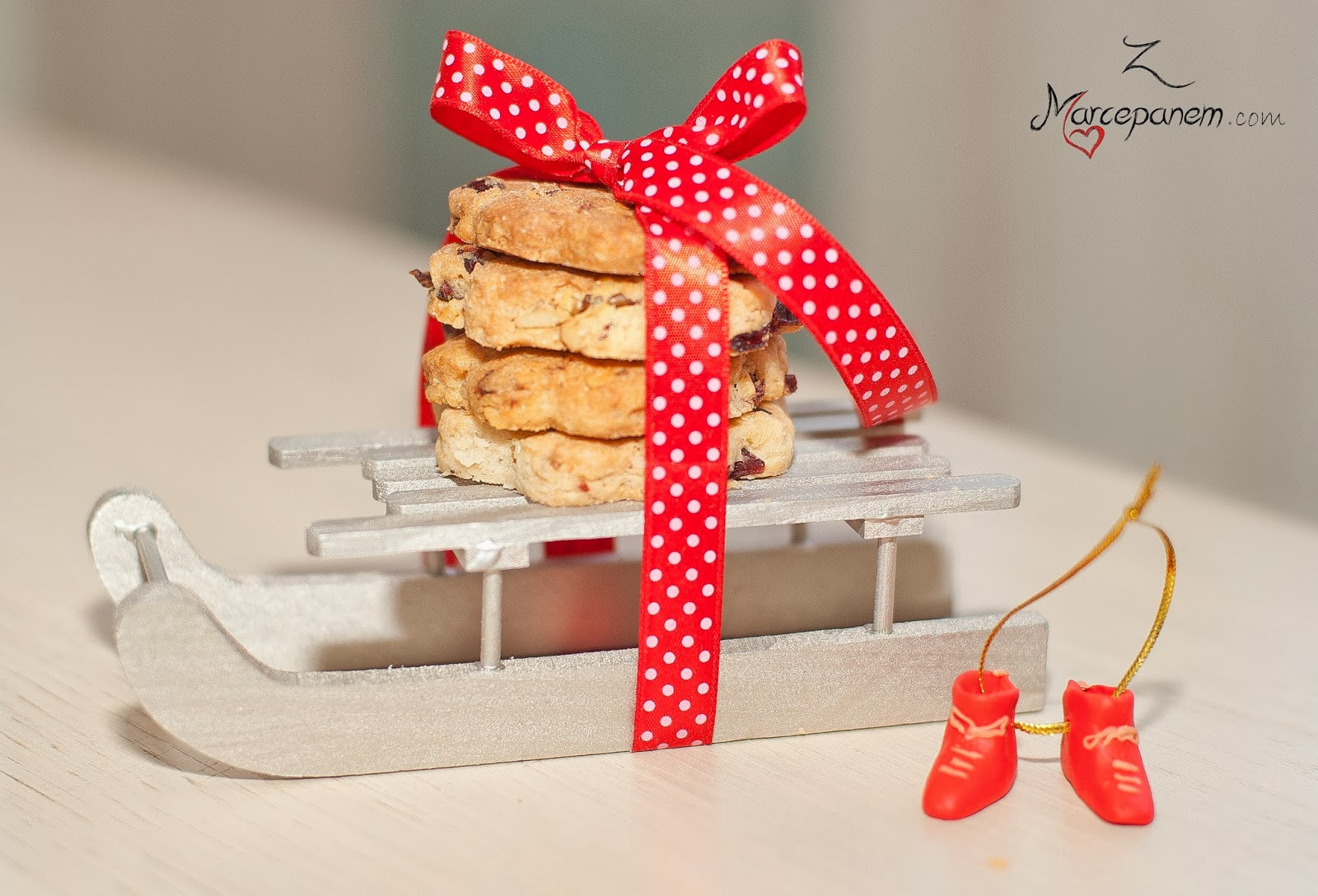 Ciasteczka z żurawiną