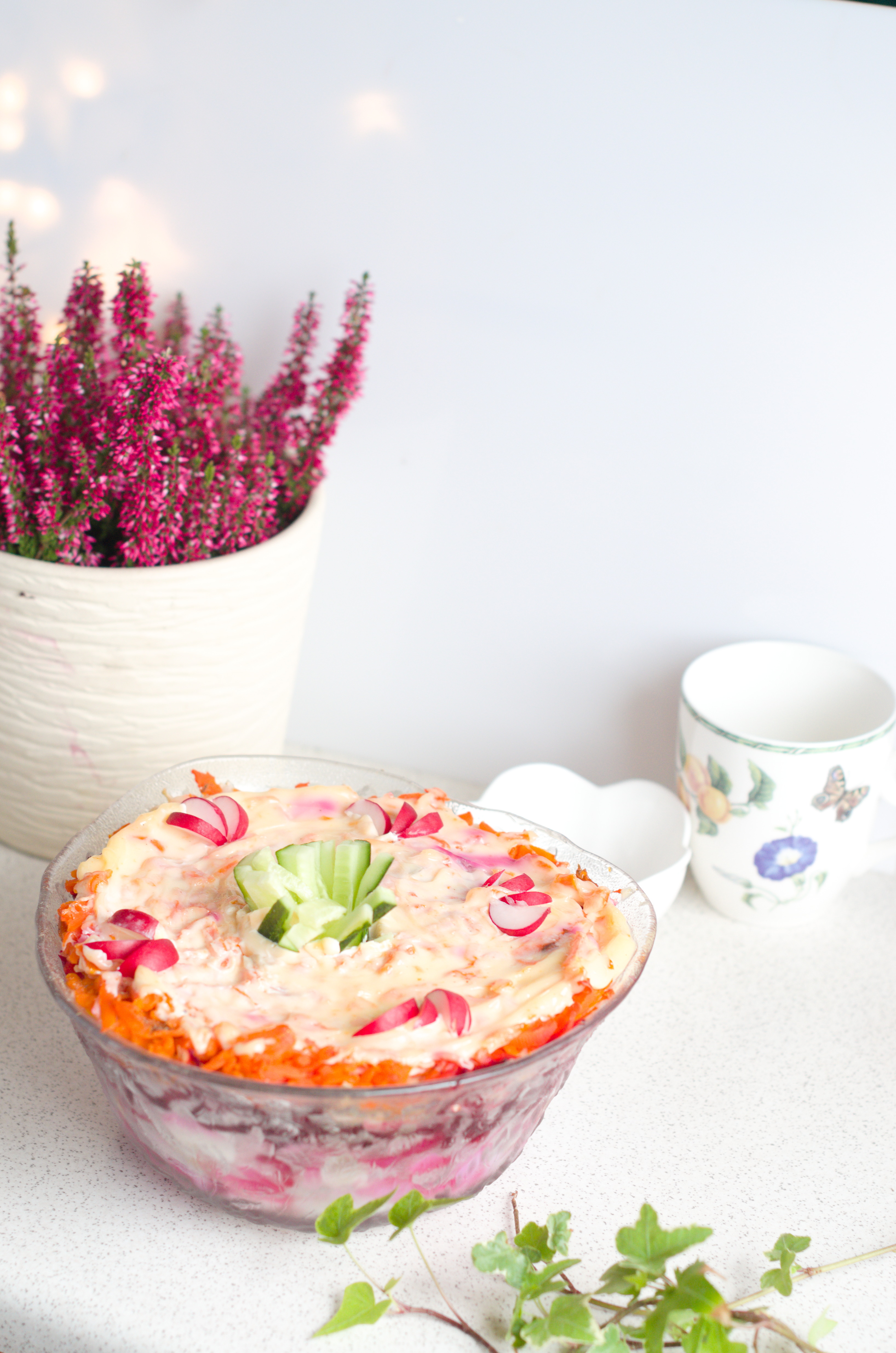 Sałatka śledziowa warstwowa szuba