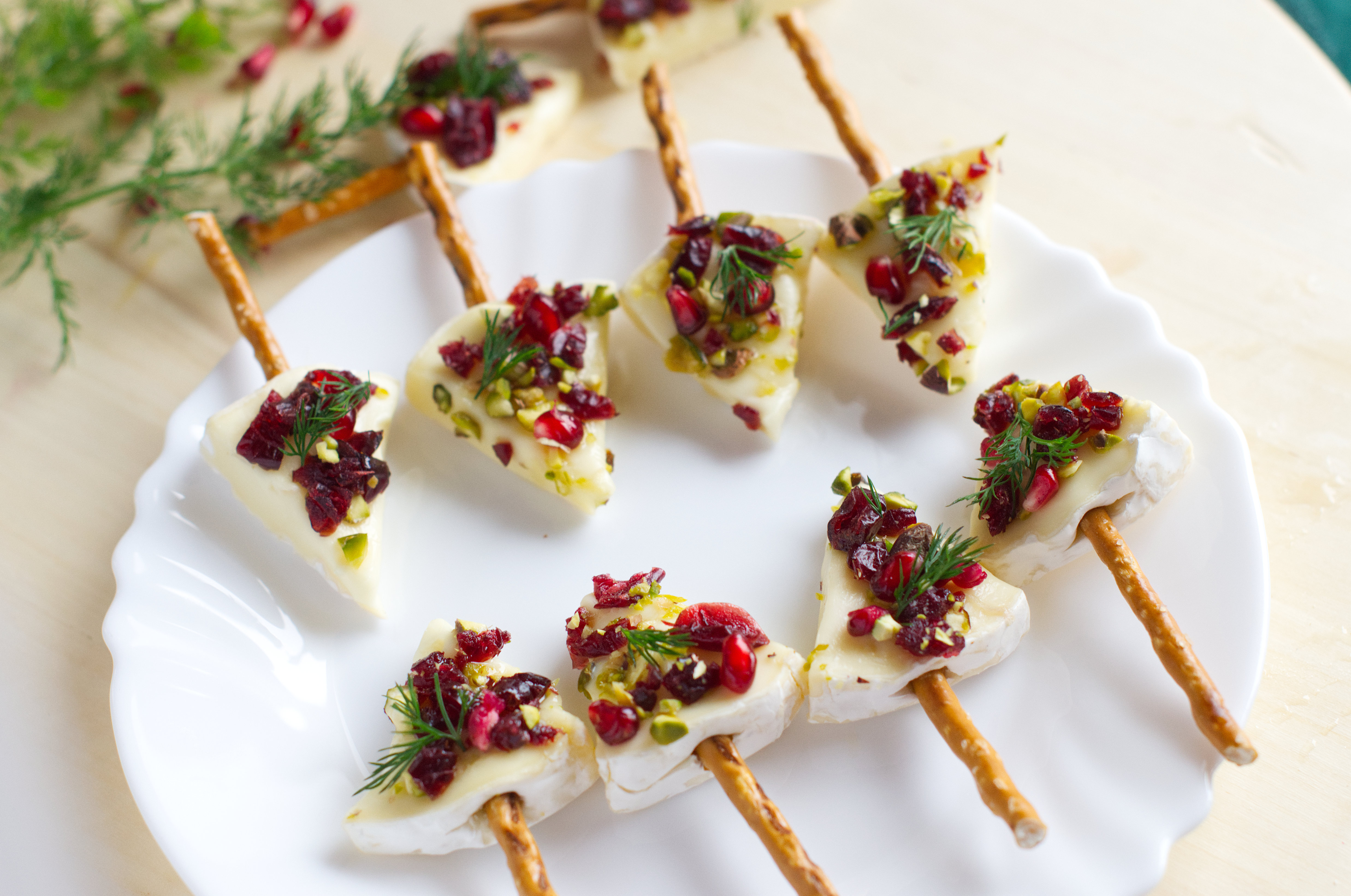 Sylwestrowe przekąski – choinki