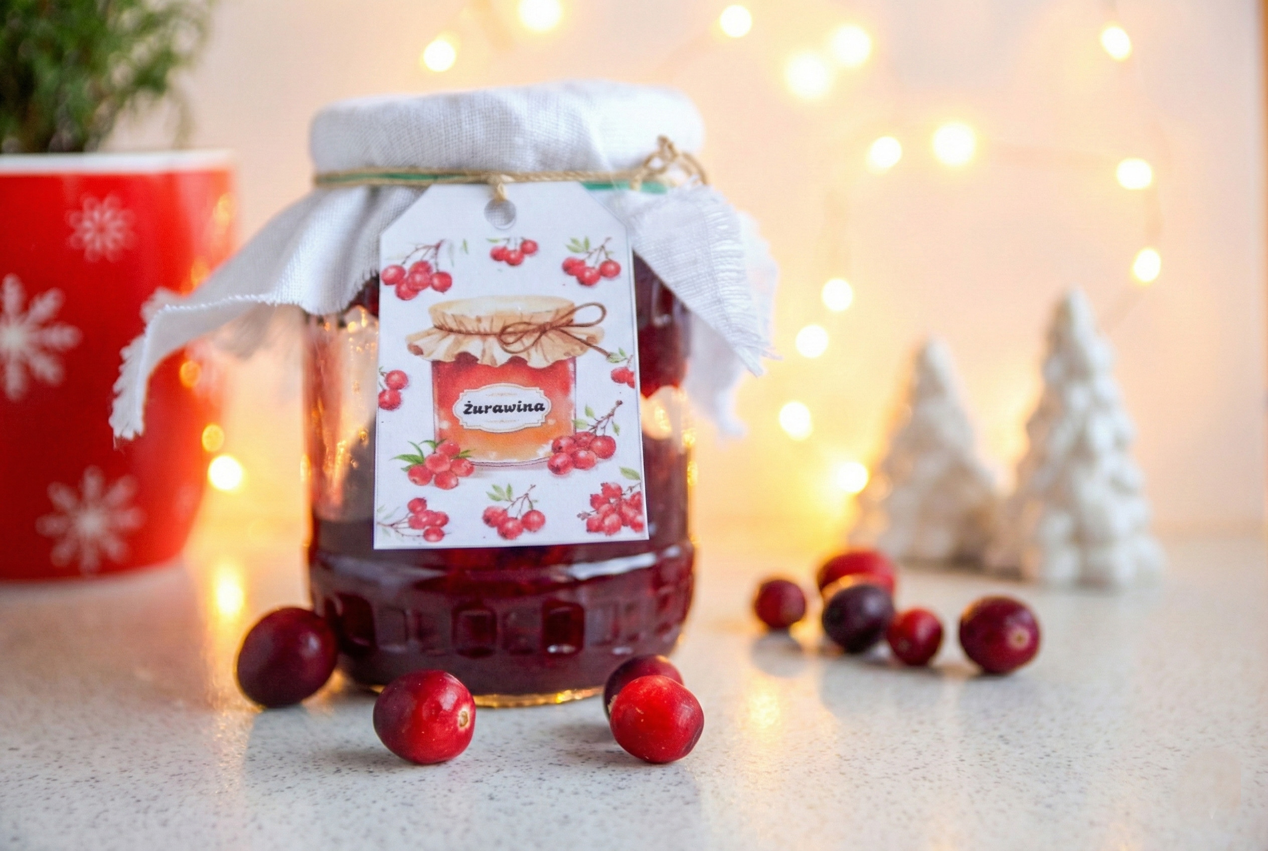 Konfitura z żurawiny do mięs